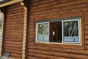 Статьи — Как установить пластиковые окна в деревянном доме своими руками — фото