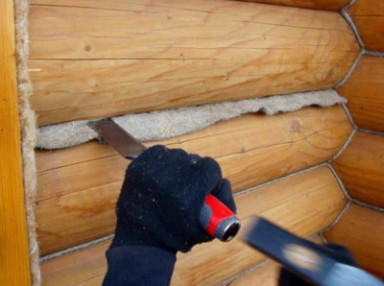 Как утеплить бревенчатый дом? — фото