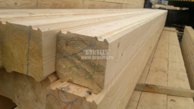 Сухой профилированный брус камерной сушки: что это такое, использование в строительстве, нюансы — фото