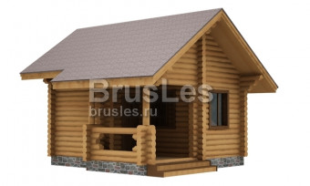 Одноэтажные домокомплекты из бревна — Юнона — фото