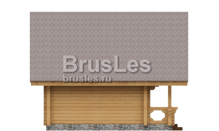 Проект "Аполлон" небольшой дом из бруса с мансардой — фото-532_4