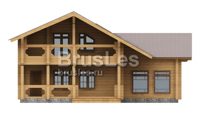 Проект "Аскольд" дом из бруса с мансардным этажом — фото-532_2