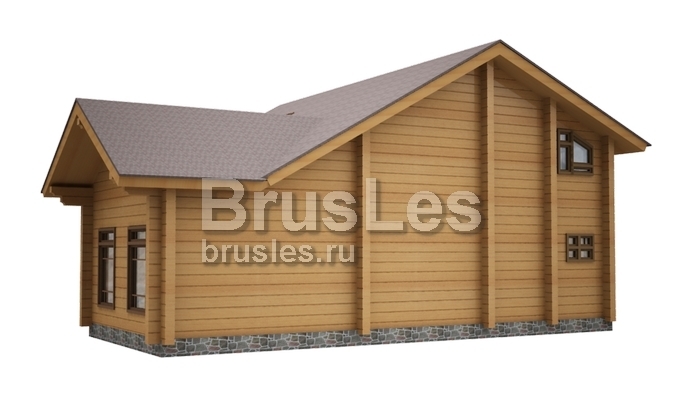 Проект "Аскольд" дом из бруса с мансардным этажом — фото-532_3