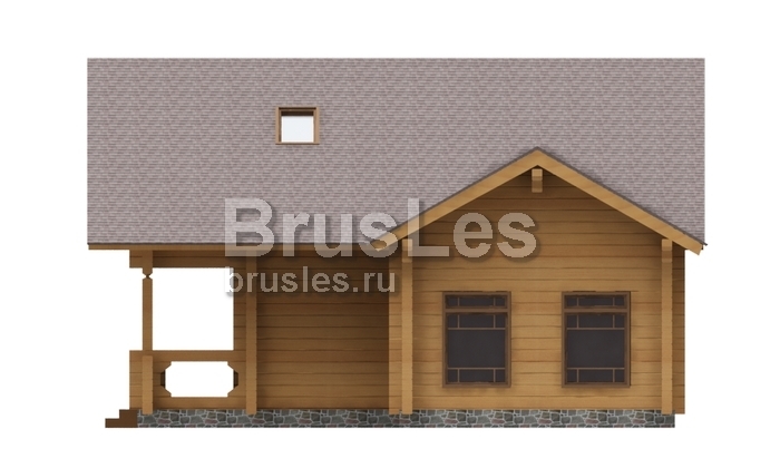 Проект "Аскольд" дом из бруса с мансардным этажом — фото-532_4
