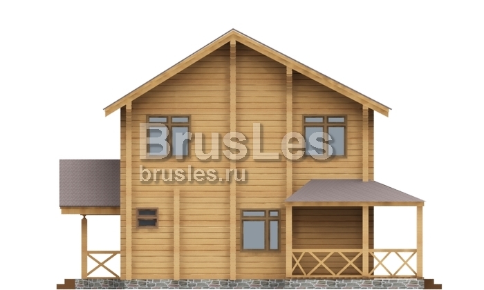 Проект "Богдан" загородный двухэтажный дом из бруса — фото-532_4