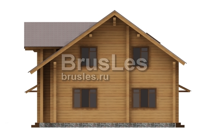 Проект "Борислав" дом  из профбруса с мансардой — фото-532_2