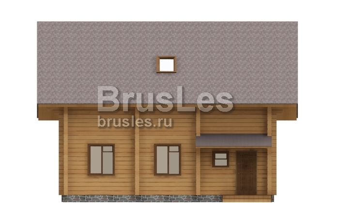 Проект "Борислав" дом  из профбруса с мансардой — фото-532_3