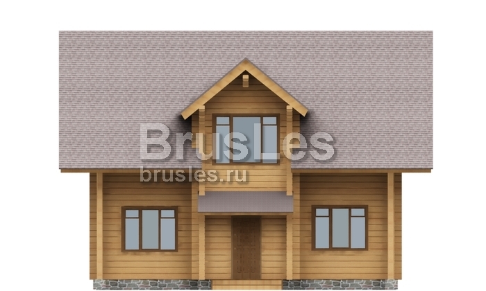 Проект "Борислав" дом  из профбруса с мансардой — фото-532_4