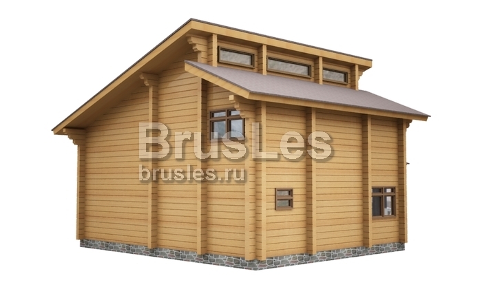 Проект "Венедикт" загородный двухэтажный дом из бруса — фото-532_2
