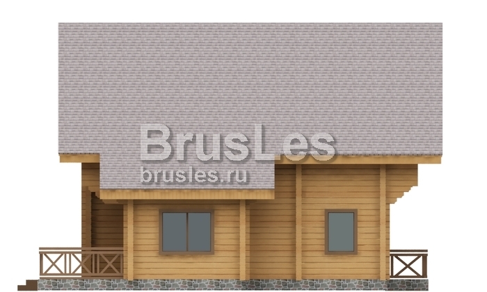 Проект "Володар" дом из профлированного бруса — фото-532_3