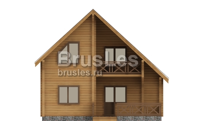 Проект "Володар" дом из профлированного бруса — фото-532_4