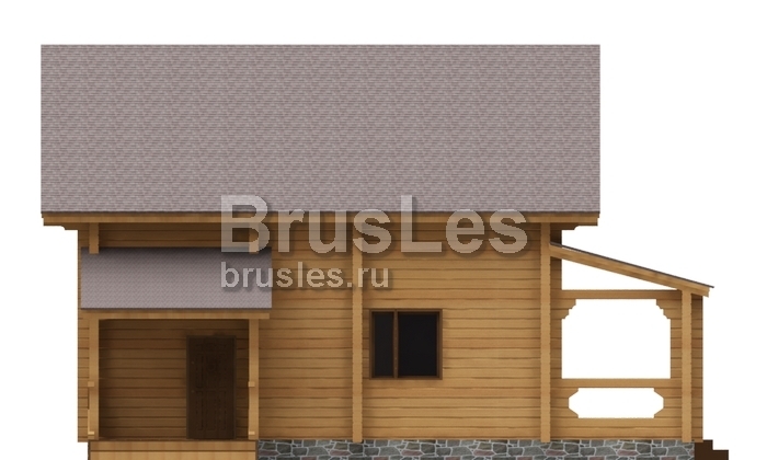 Проект "Дональд" дом из профилированного бруса с мансардой — фото-532_2
