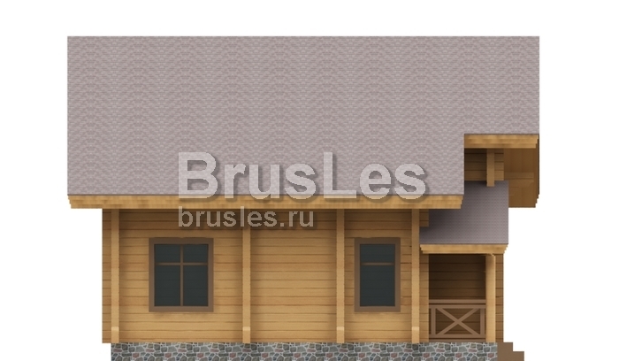 Проект "Еремей" дом из бруса площадью 150 кв.м. — фото-532_4