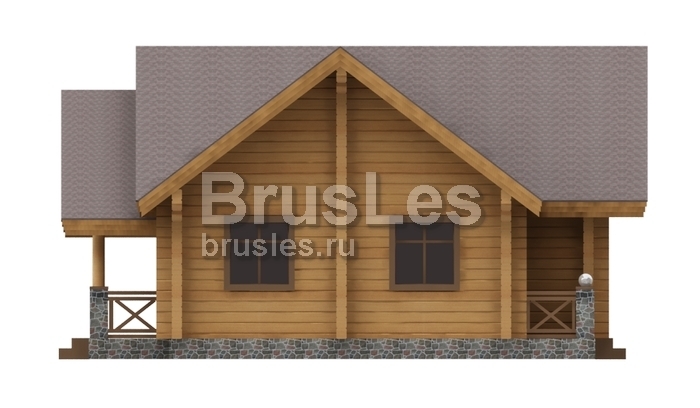 Проект "Игнат" одноэтажный дом  из профилированного бруса площадью 150 кв.м — фото-532_3