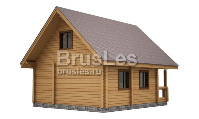 Проект "Любомир" двухэтажный дом с террасой и балконом — фото-532_2