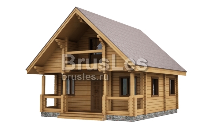 Проект "Любомир" двухэтажный дом с террасой и балконом — фото-532_4