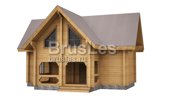 Проект "Мартин" большой двухэтажный дом из бруса — фото-532_4