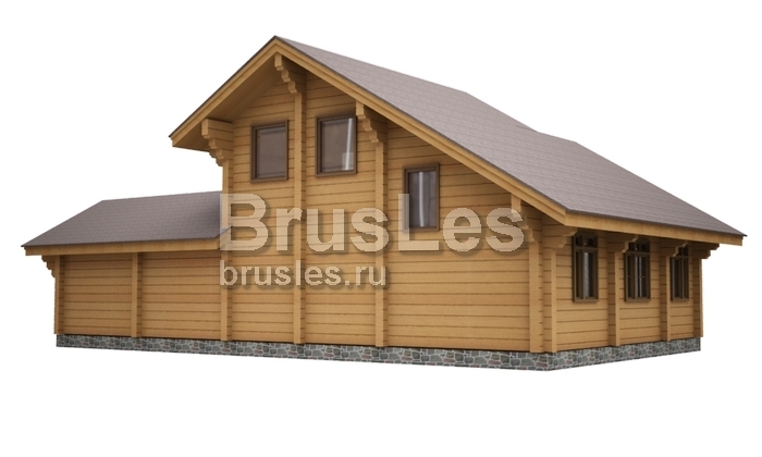 Проект "Михаил" роскошный дом из бруса — фото-532_2