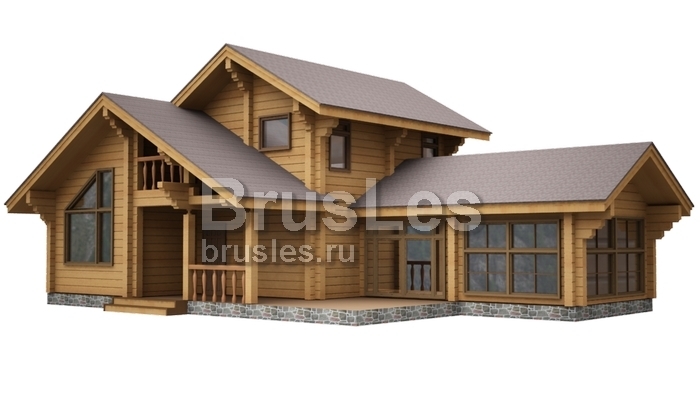 Проект "Михаил" роскошный дом из бруса — фото-532_4
