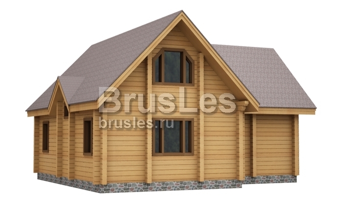Проект "Отто" двухэтажный дом из профилированного бруса — фото-532_4