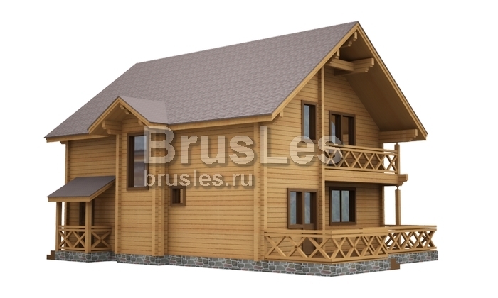 Проект "Родион" дом  с террасой и мансардой — фото-532_2