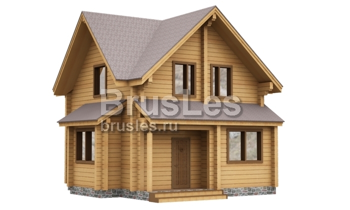 Проект "Руссо" небольшой двухэтажный дом — фото-532_1