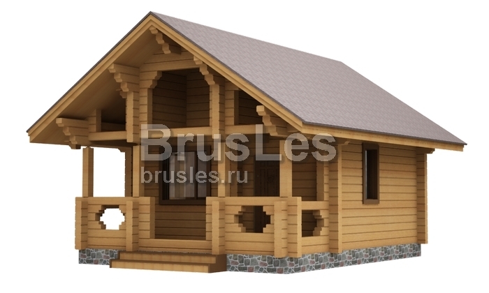 Проект "Фридрих" дом из профилированного бруса — фото-532_1