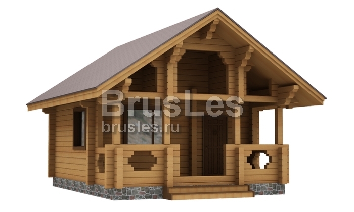 Проект "Фридрих" дом из профилированного бруса — фото-532_2
