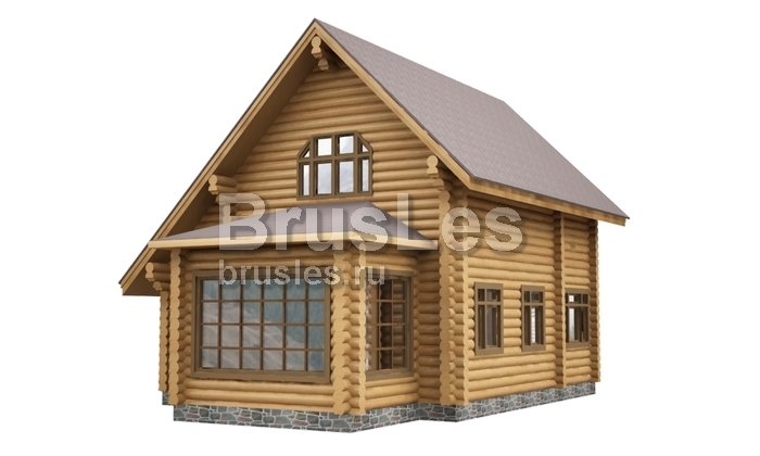 Проект "Магдалина" дом с мансардой и верандой — фото-533_1