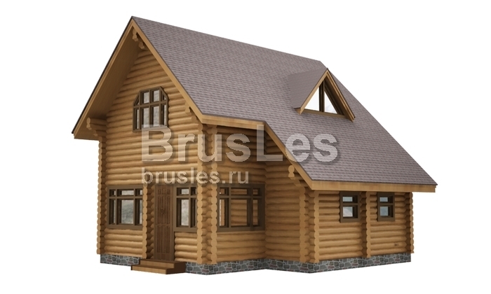 Проект "Магдалина" дом с мансардой и верандой — фото-533_3