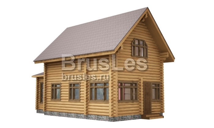 Проект "Магдалина" дом с мансардой и верандой — фото-533_4