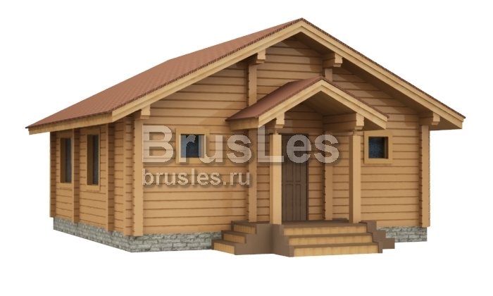 Проект "Арбат" баня  из профилированного бруса — фото-535_2