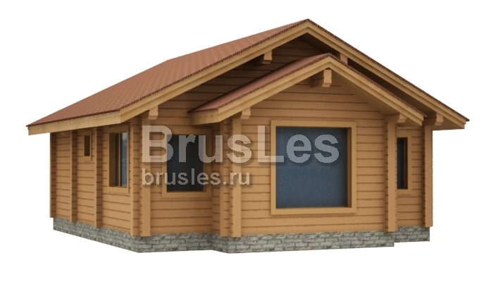 Проект "Арбат" баня  из профилированного бруса — фото-535_4