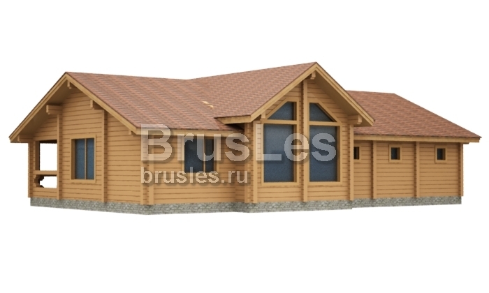 Проект "Каррос" баня из профилированного бруса с бильярдной — фото-535_3