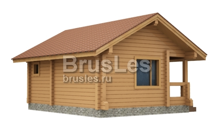 Проект "Мирка" баня  из профилированного бруса — фото-535_2