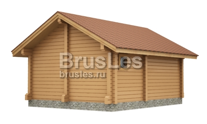 Проект "Мирка" баня  из профилированного бруса — фото-535_3