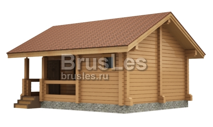 Проект "Мирка" баня  из профилированного бруса — фото-535_4