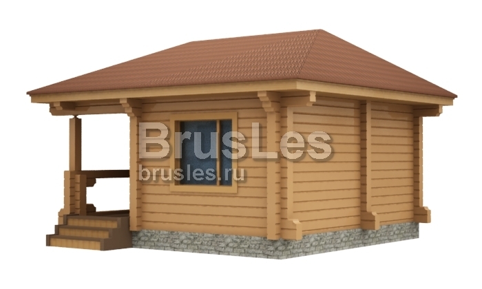 Проект "Норика"  небольшая баня из профилированного бруса — фото-535_4