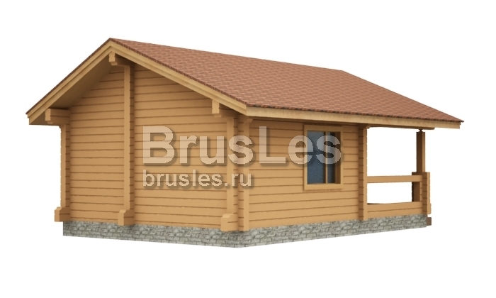 Проект "Фокс" баня с террасой — фото-535_3