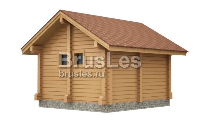 Проект "Юмакс" небольшая баня для дачного участка — фото-535_2