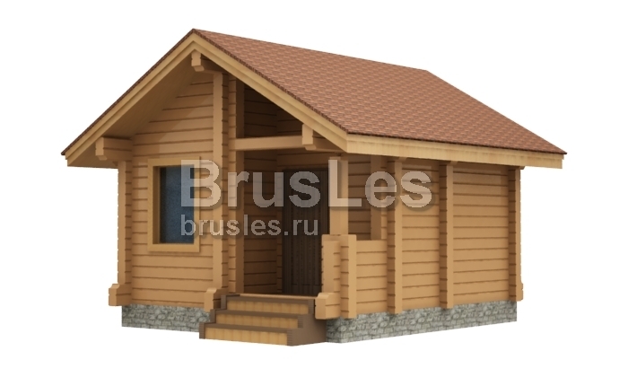 Проект "Юмакс" небольшая баня для дачного участка — фото-535_4