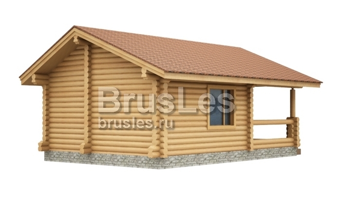 Проект "Фокс" баня с террасой — фото-534_3