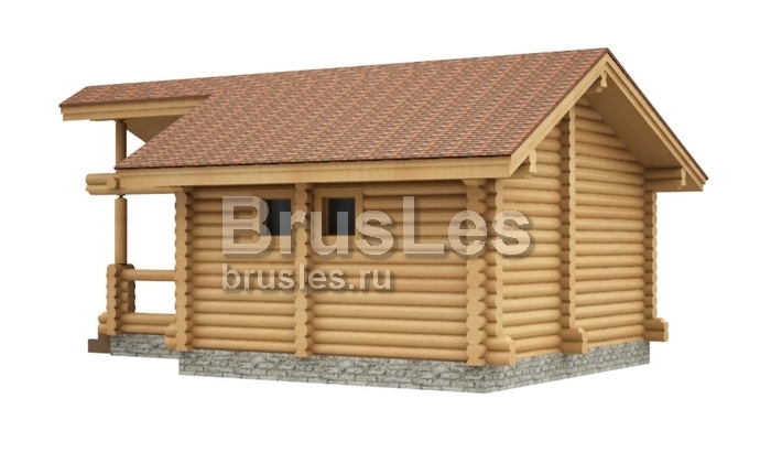 Проект "Фокс" баня с террасой — фото-534_4