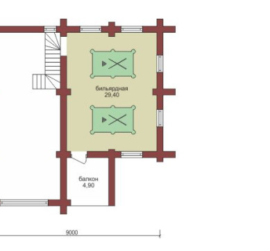 Проект "Михаил" роскошный дом из бруса — фото-532_2