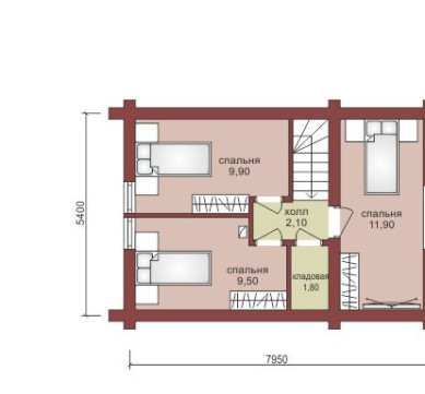 Проект "Савва" бюджетный вариант  дома — фото-532_2