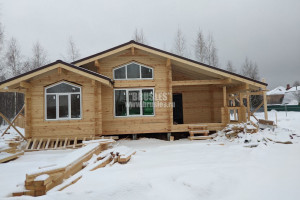 Дома из профилированного бруса — фото-52_12