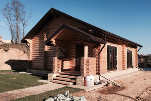 Дома из оцилиндрованного бревна — фото-52_3