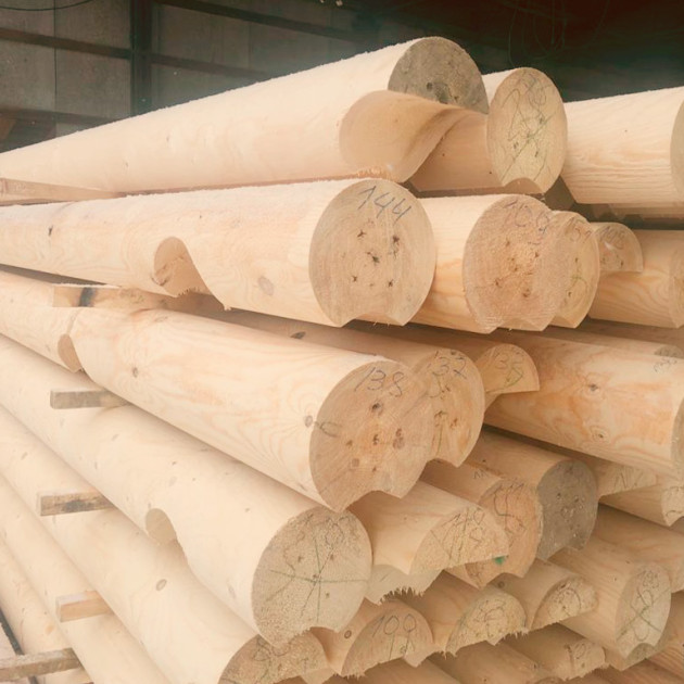 Домокомплекты из оцилиндрованного бревна от производителя — фото-644_75