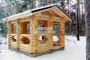 Домокомплекты из оцилиндрованного бревна — фото-671_12