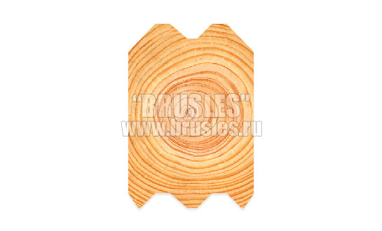 Профилированный брус с зарезкой чаш по проекту 100 x 150 x 6000 — фото-528_1